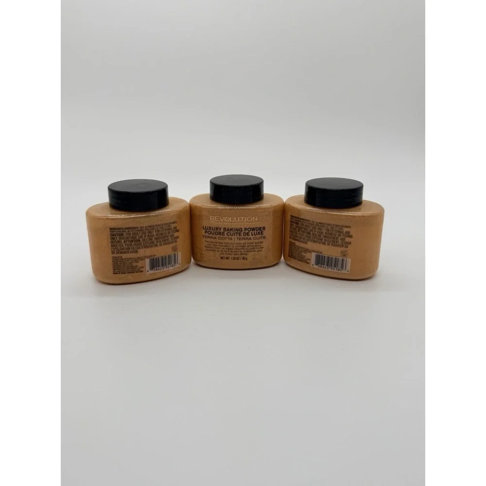 *3 Pack* Revolution Luxury Baking Powder 1.23oz Terra Cotta 95185